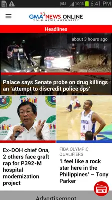 GMA News android App screenshot 5